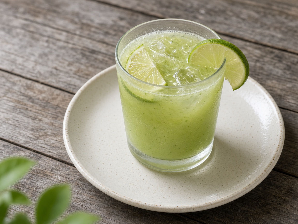 Agua de huerto verde
