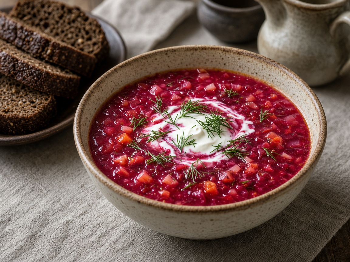 Borscht de remolacha