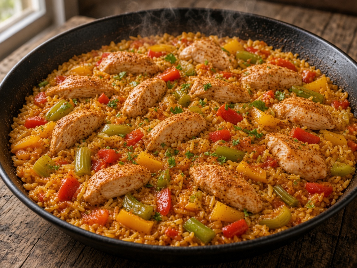 Jambalaya ligero