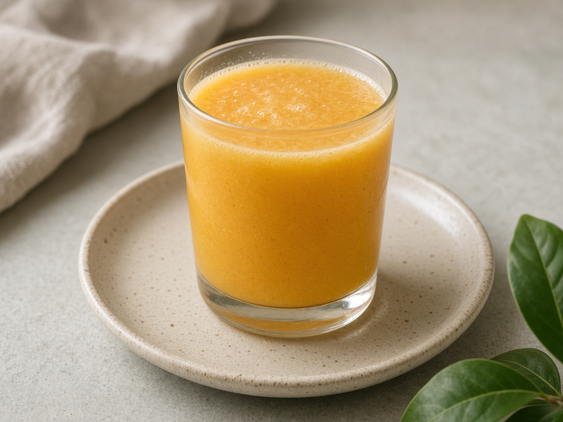 Jugo de piña y papaya