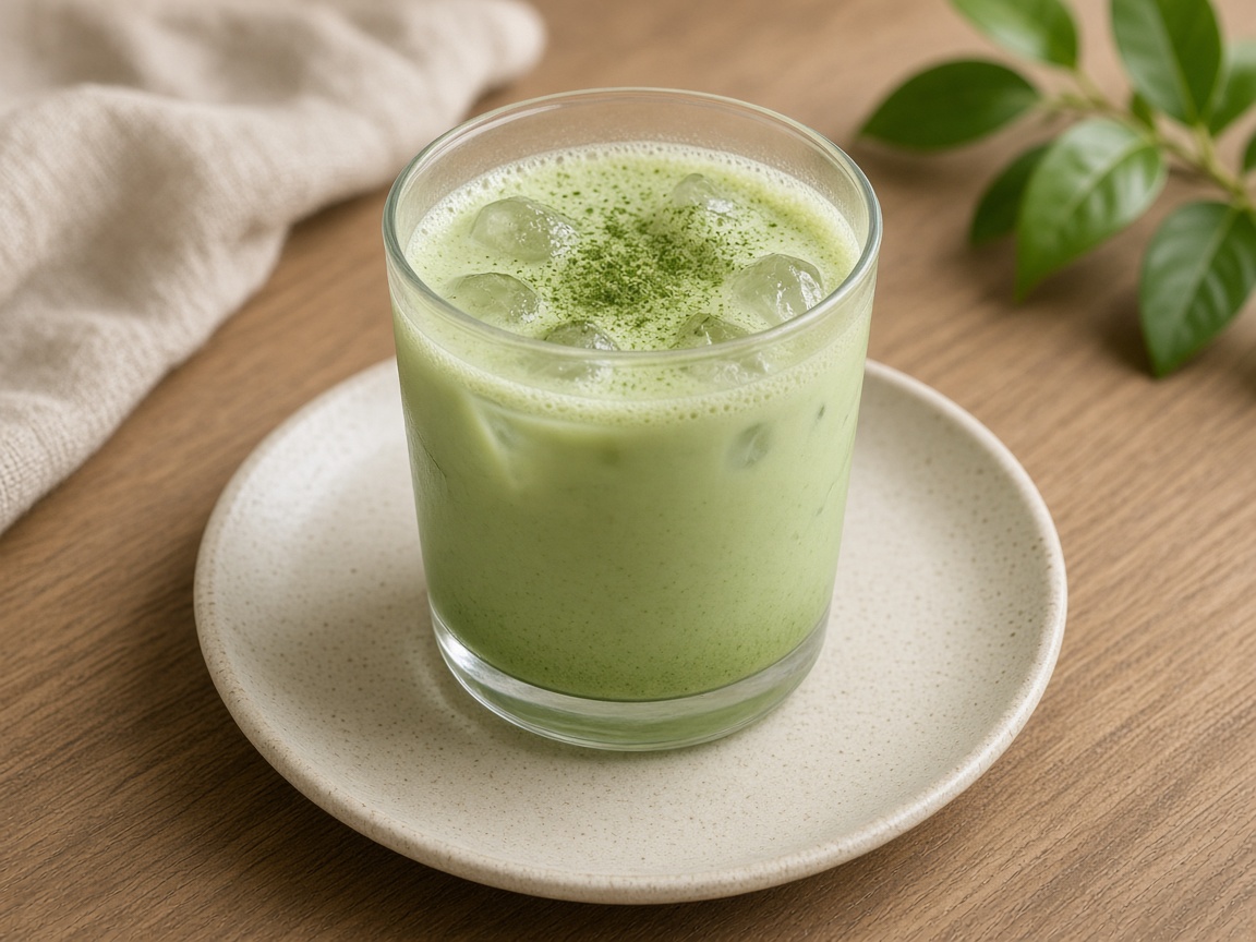 Licuado de matcha
