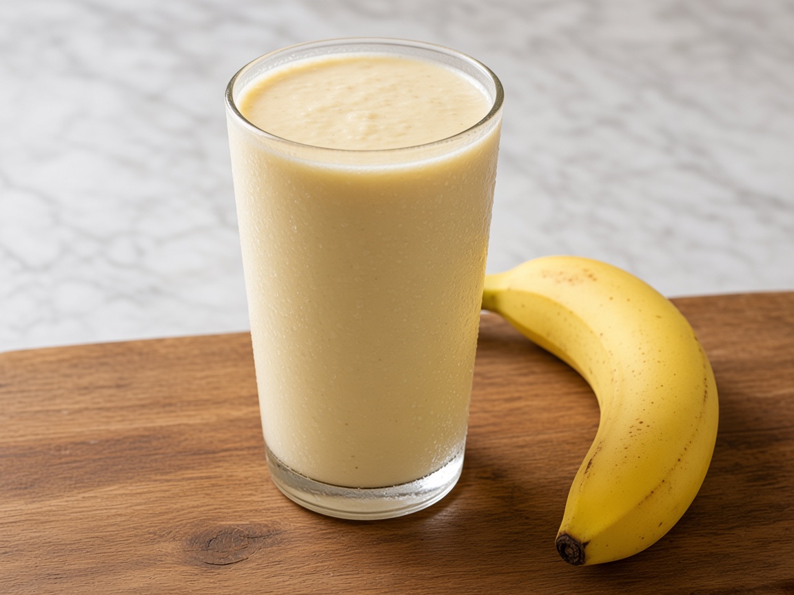 Licuado de plátano