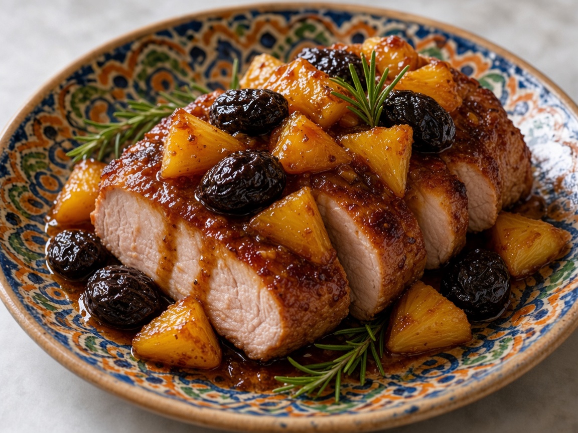 Lomo de cerdo al horno