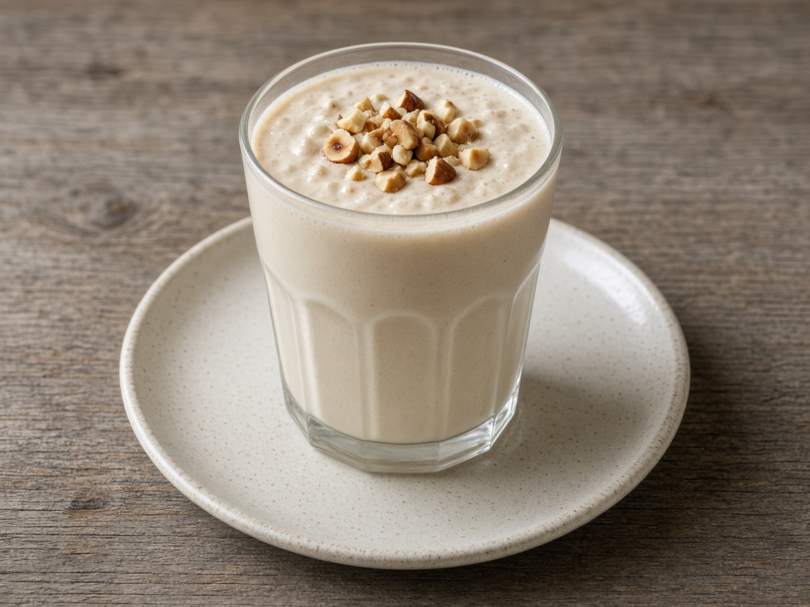 Malteada de avellana