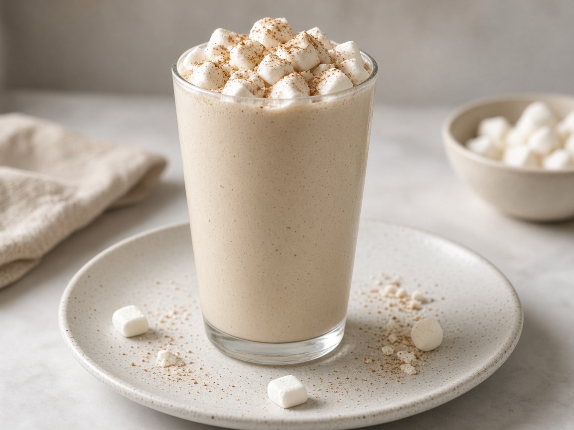 Malteada de malvavisco