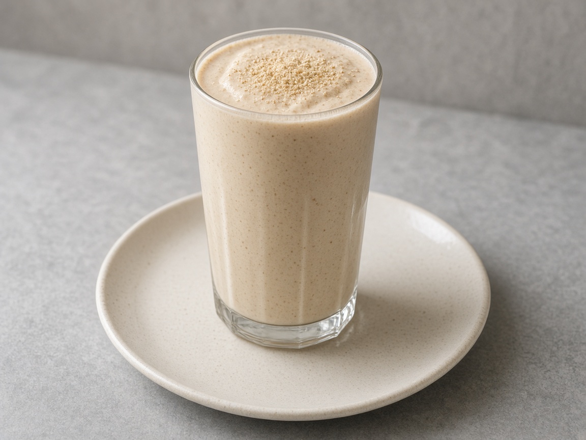 Malteada de mazapán