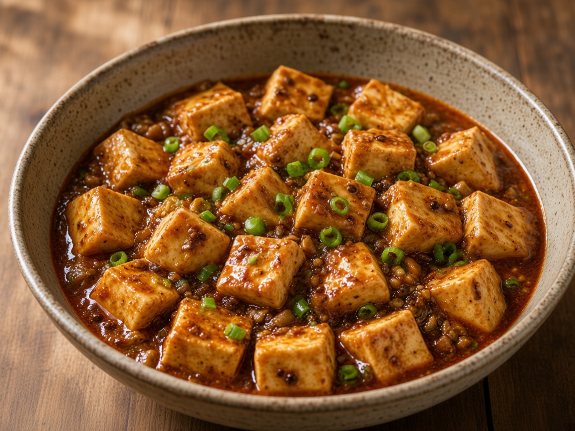 Mapo tofu suave