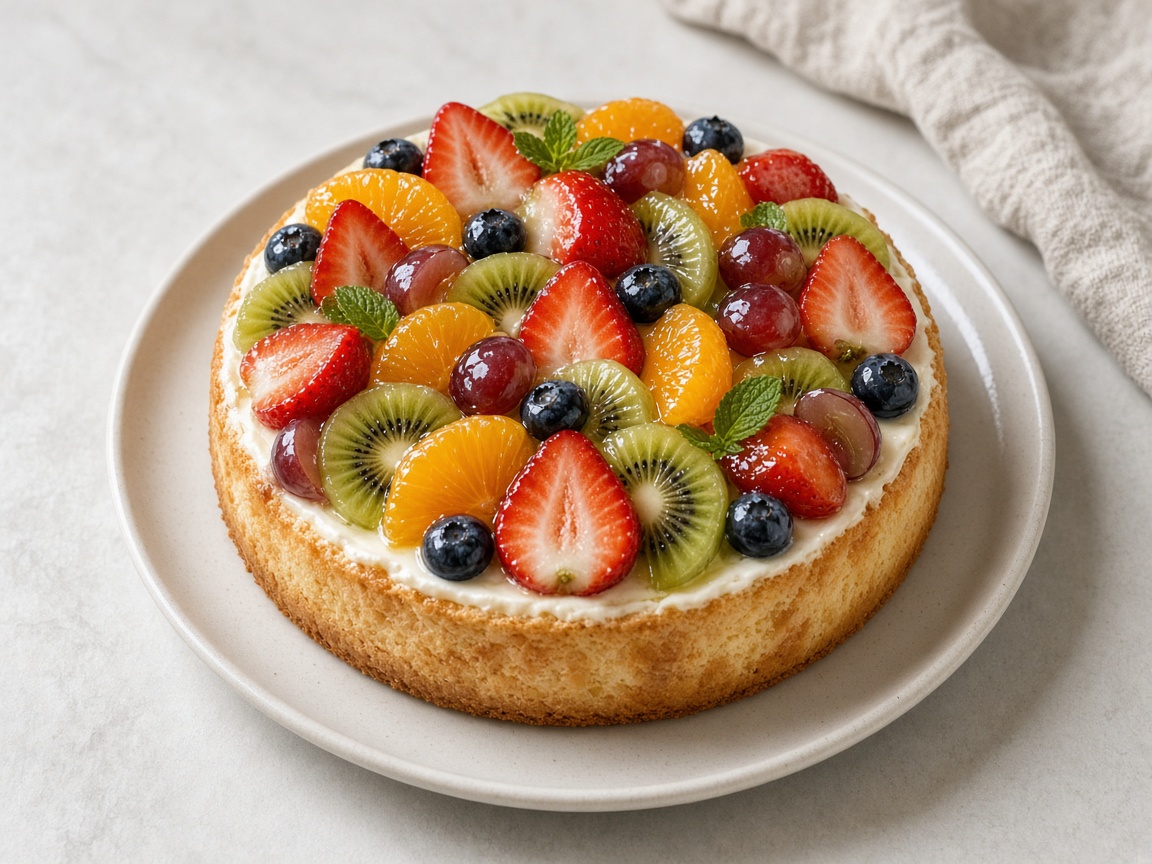 Pastel de frutas