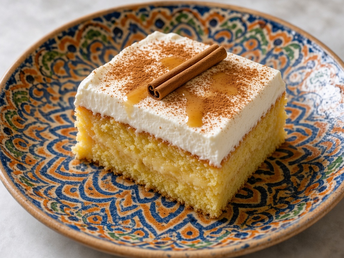 Pastel de tres leches