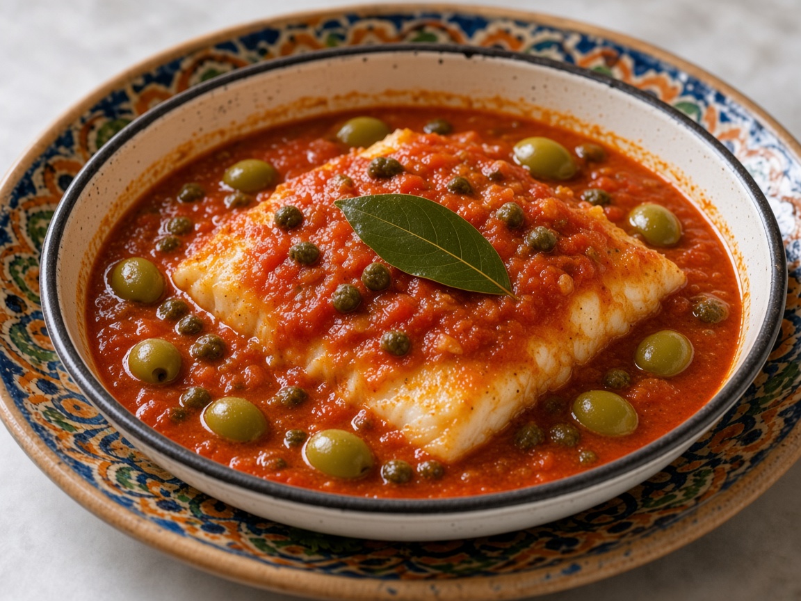 Pescado a la veracruzana
