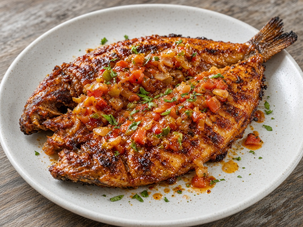 Pescado zarandeado