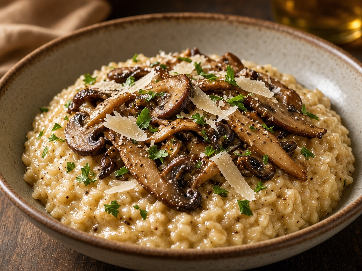 Risotto de hongos
