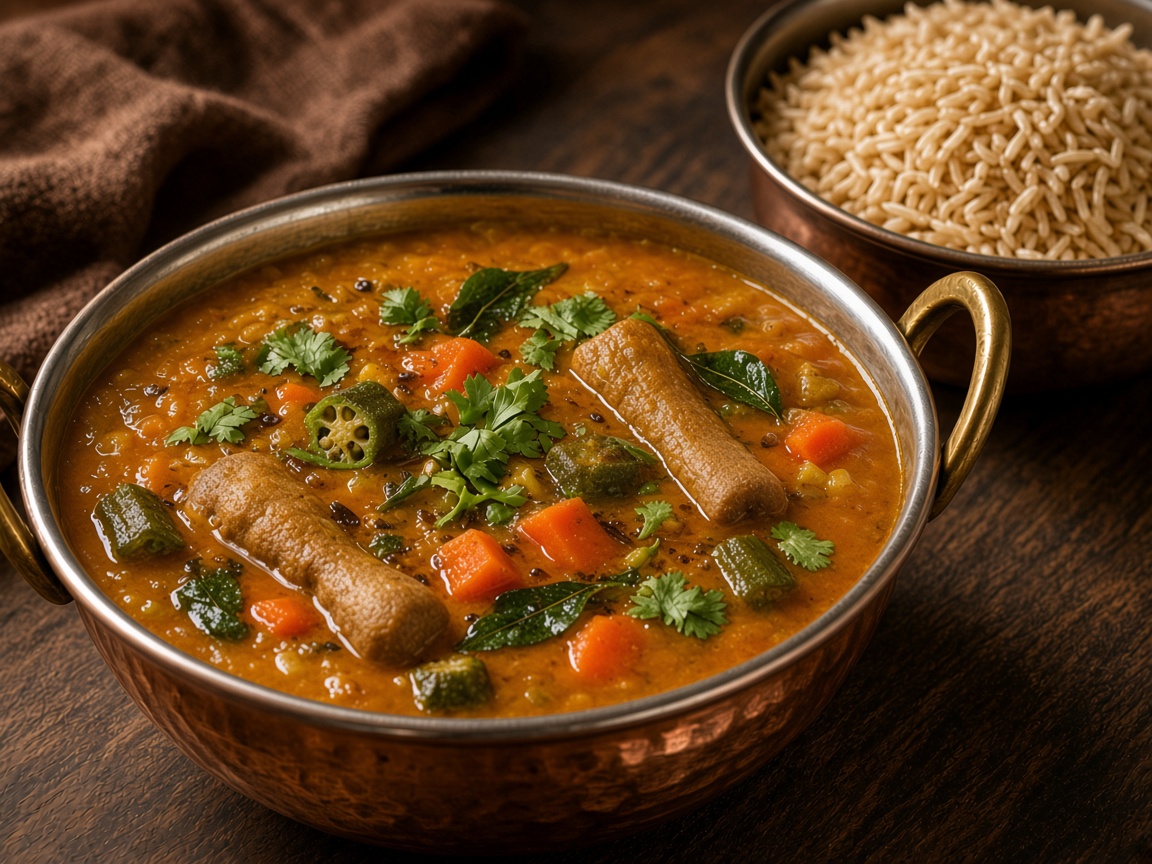 Sambar de lentejas