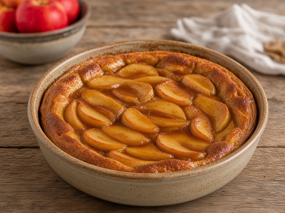 Tarta tatin de manzana