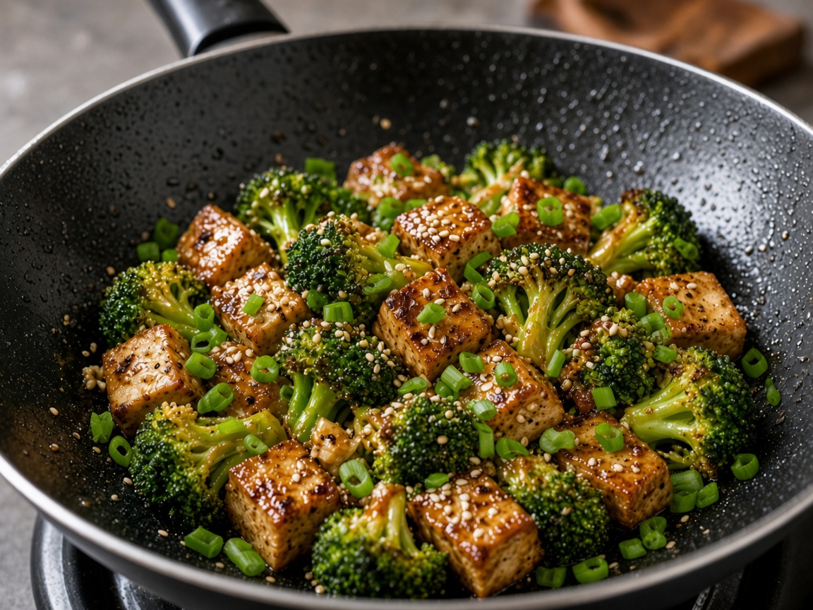 Tofu al sésamo